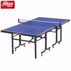 DHS/红双喜TM818乒乓球台 乒乓球桌 带脚轮环保家庭健身娱乐