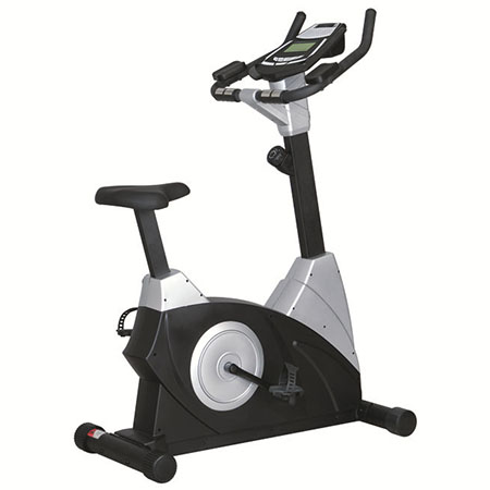 康乐佳9.5立式健身车商用磁控电控健身房器材动感单车健身自行车